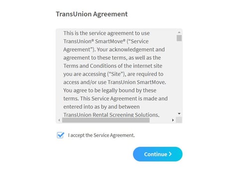 TU service agreement new