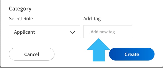 add tag from add new contact 2