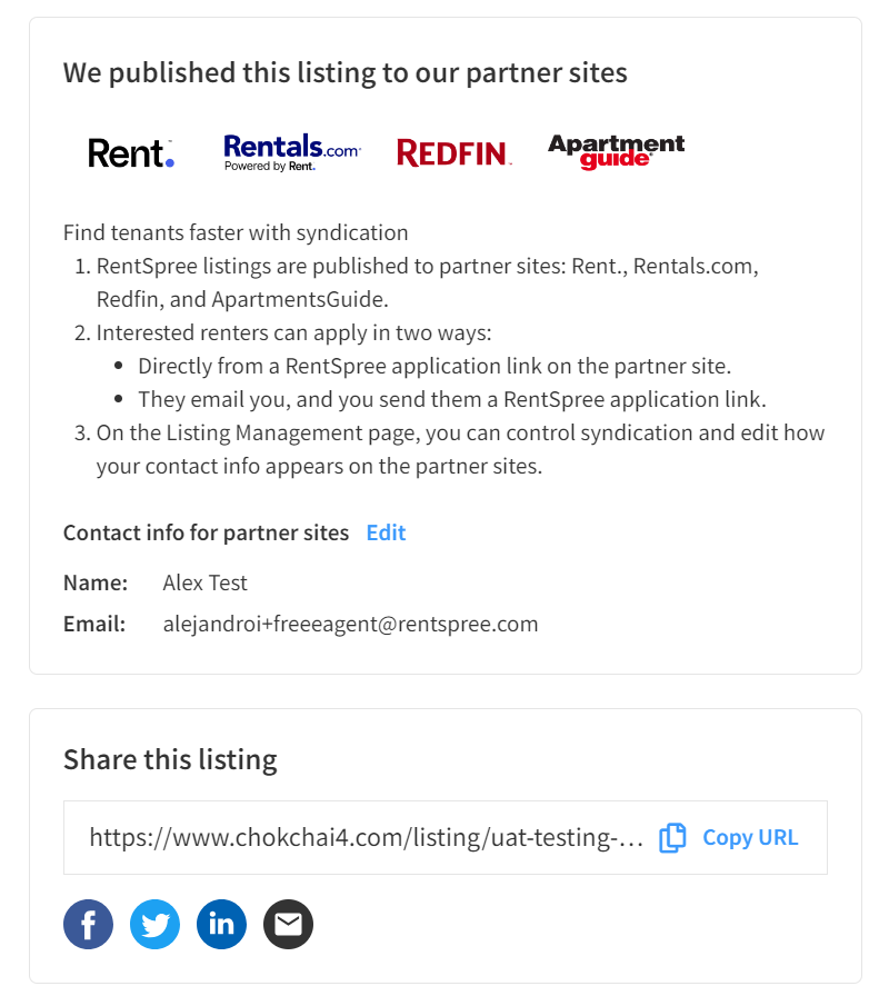 Intro to Using RentSpree's Listing Pages