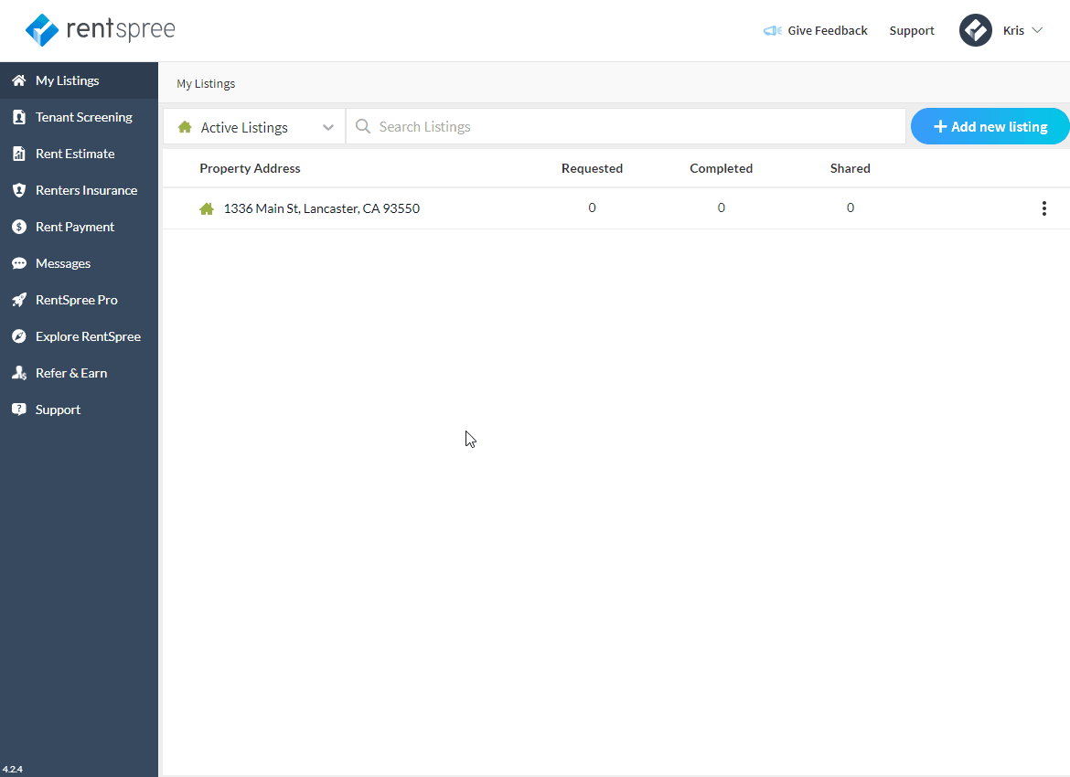 Screening tenants before you have a property address